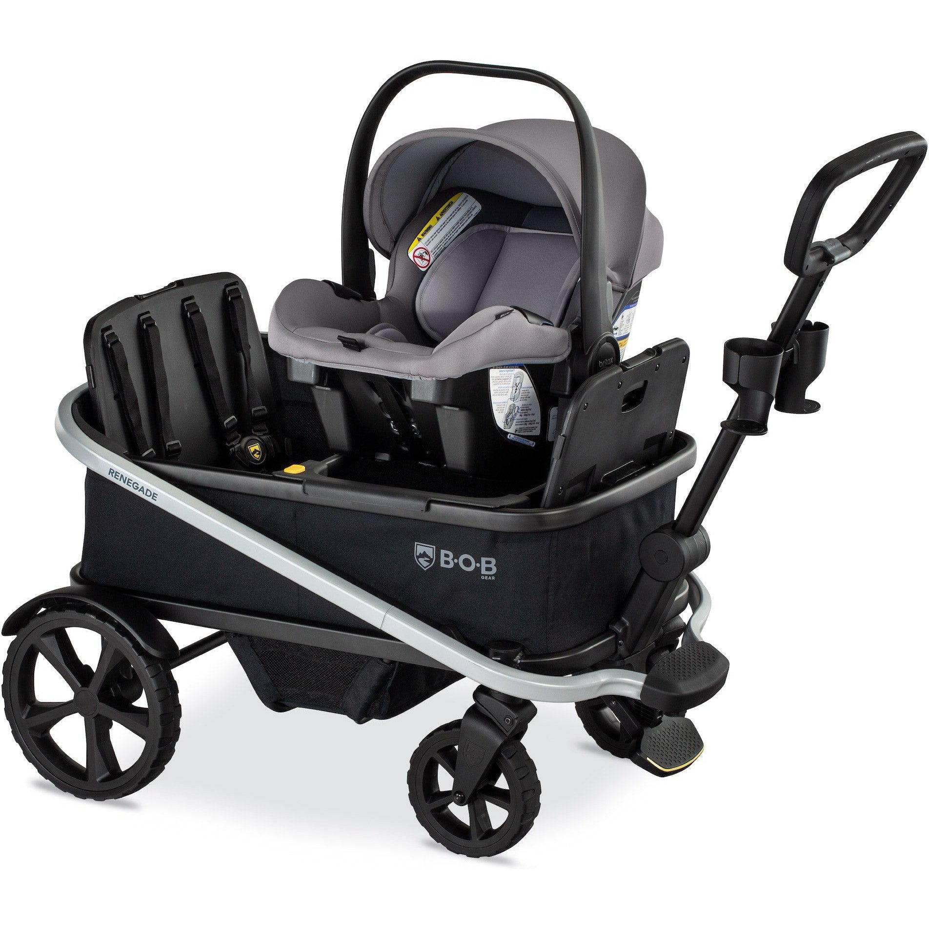 stroller wagon with car seat adaptor BOB Renegade Wagon Infant Car Seat Adapter