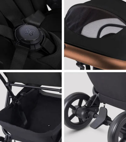 Silver Cross Nia Compact Folding Stroller Travel Bundle