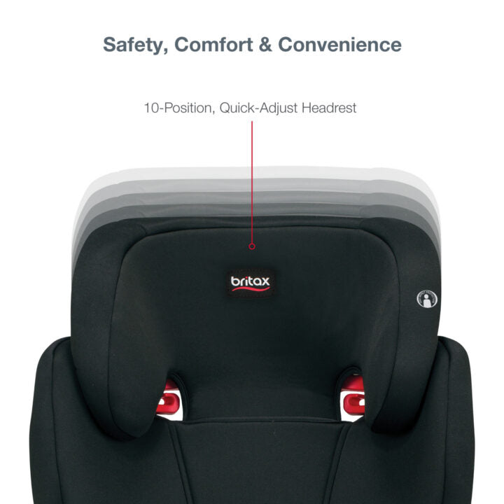 Britax Skyline 2-Stage Belt-Positioning Booster with Quick-Push Connectors
