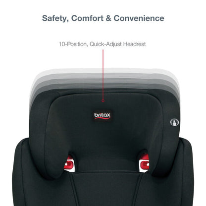 Britax Skyline 2-Stage Belt-Positioning Booster with Quick-Push Connectors
