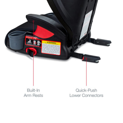Britax Skyline 2-Stage Belt-Positioning Booster with Quick-Push Connectors