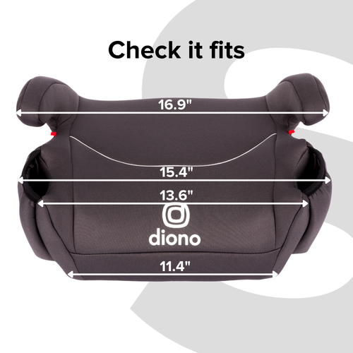 Diono Solana Backless Booster Seat 2 Pack Swaddles Baby