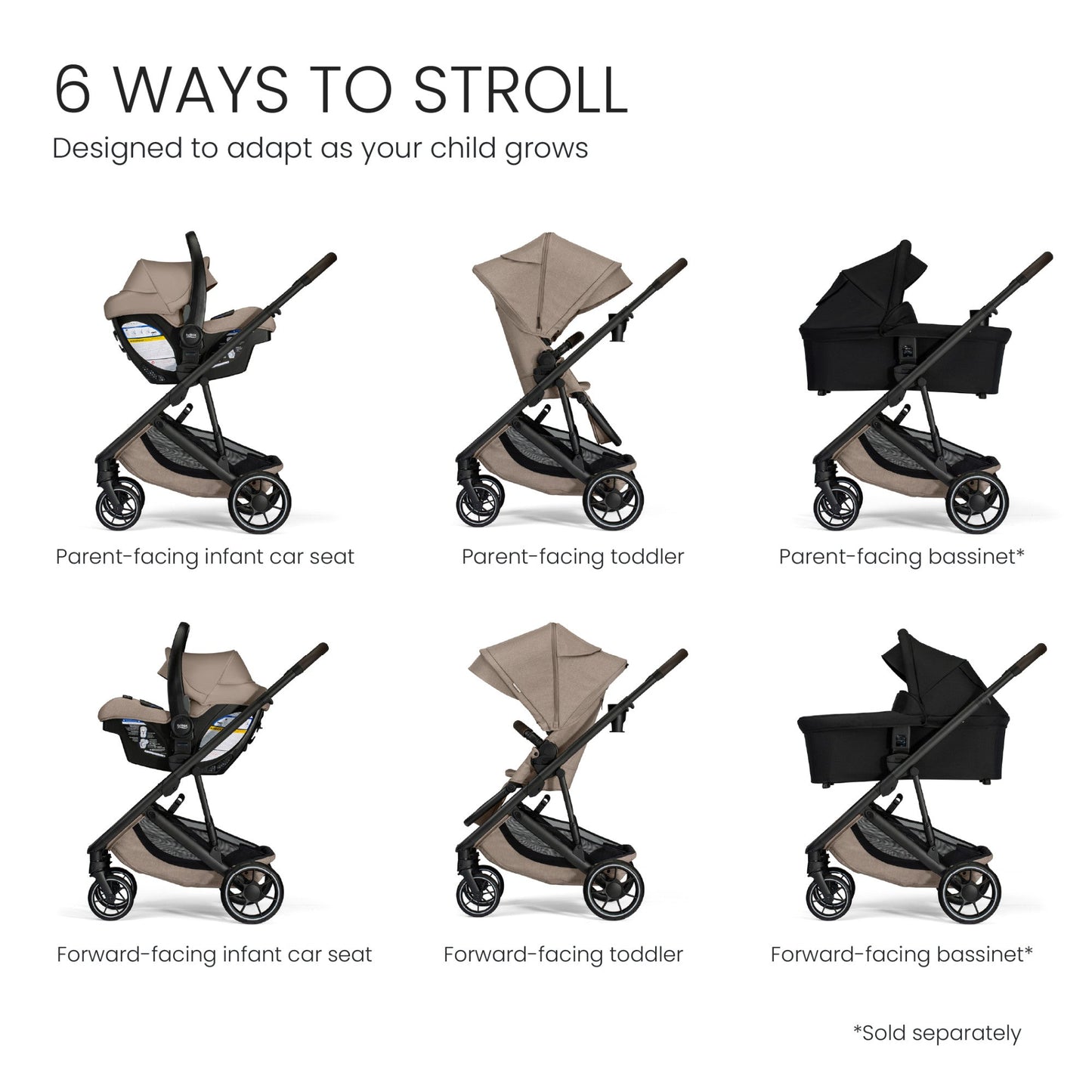 Britax Prism Full-Size Travel System with Willow S Infant Car Seat + Alpine Base