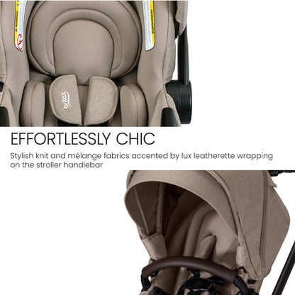 Britax Prism Full-Size Travel System with Willow S Infant Car Seat + Alpine Base