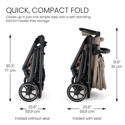 Britax Prism Full-Size Travel System with Willow S Infant Car Seat + Alpine Base