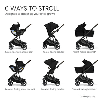 Britax Prism Full-Size Travel System with Willow S Infant Car Seat + Alpine Base