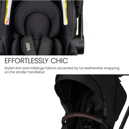 Britax Prism Full-Size Travel System with Willow S Infant Car Seat + Alpine Base