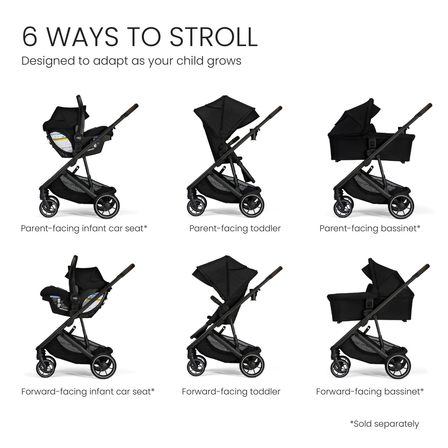 Britax Prism Full-Size Modular Stroller