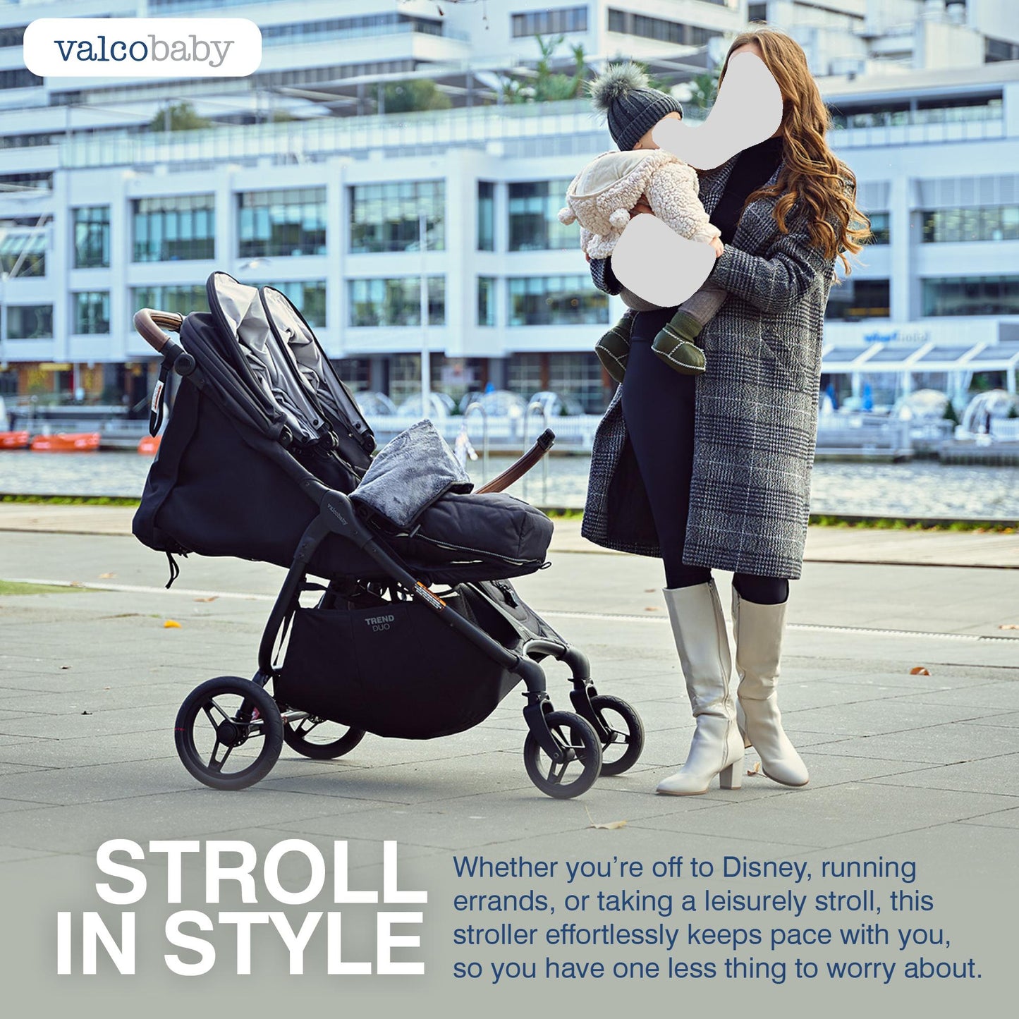Valco Baby Duo Trend Double Stroller Sport Edition