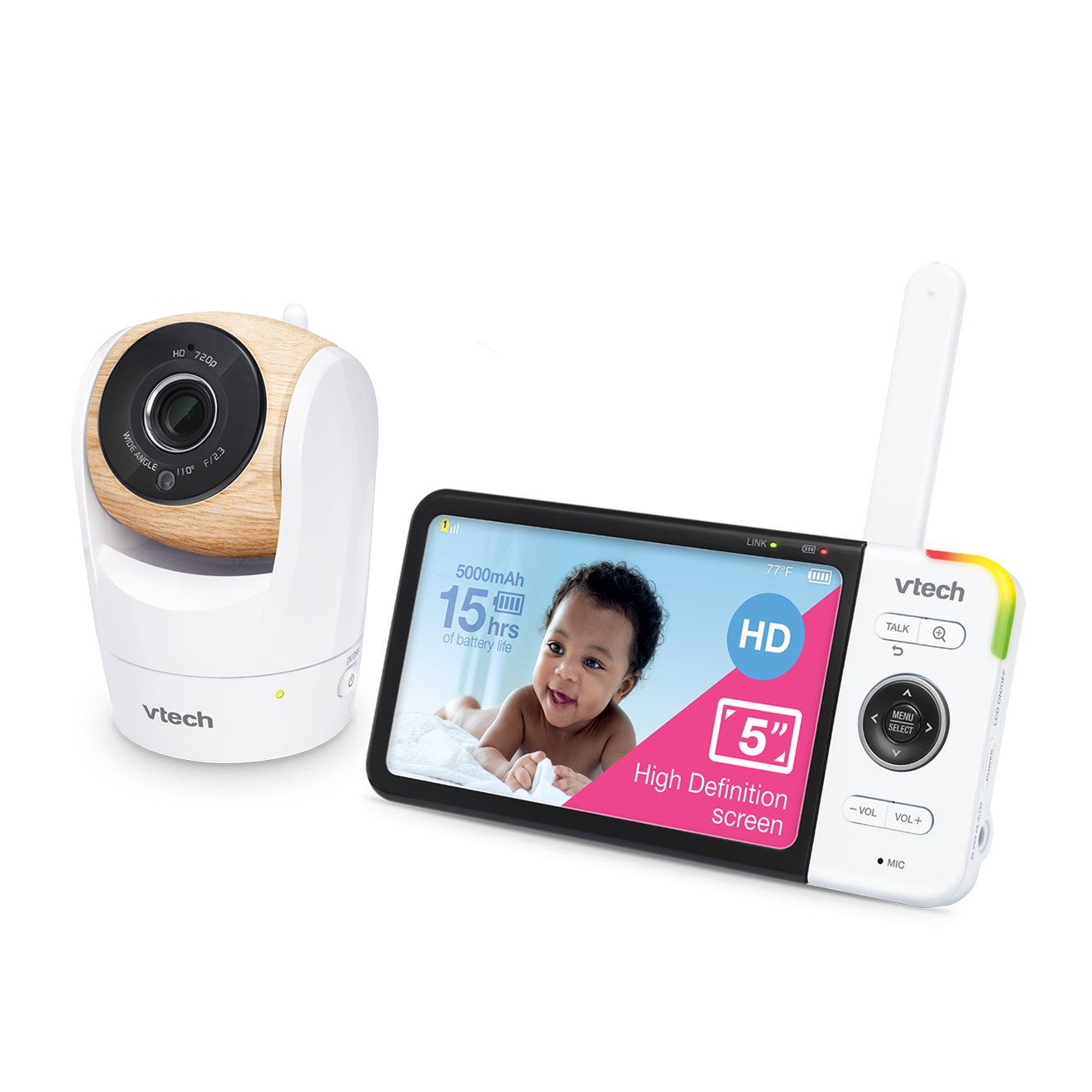 Vtech Digital Video Baby Monitor with Pan, Tilt and Zoom Camera