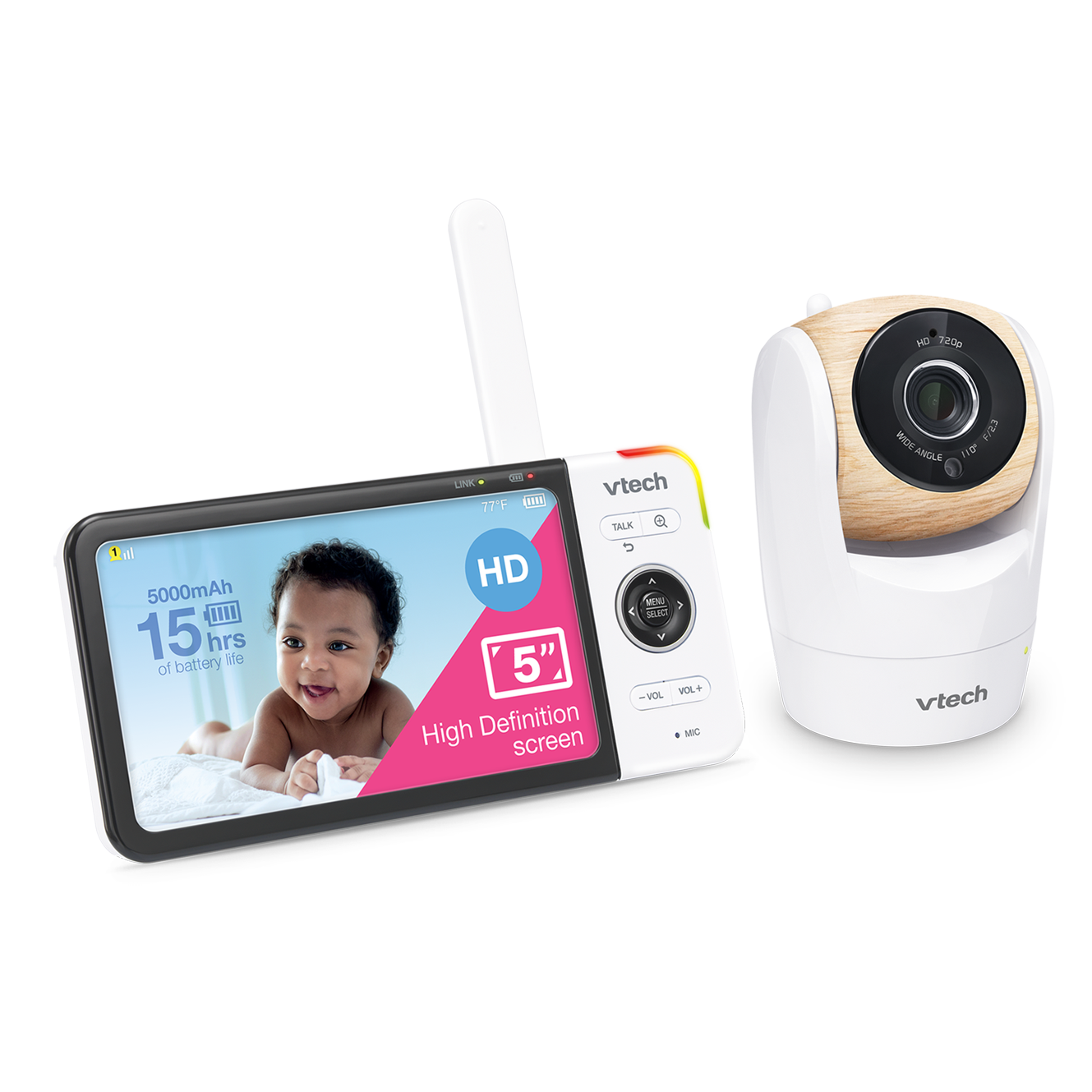 Vtech Digital Video Baby Monitor with Pan, Tilt and Zoom Camera
