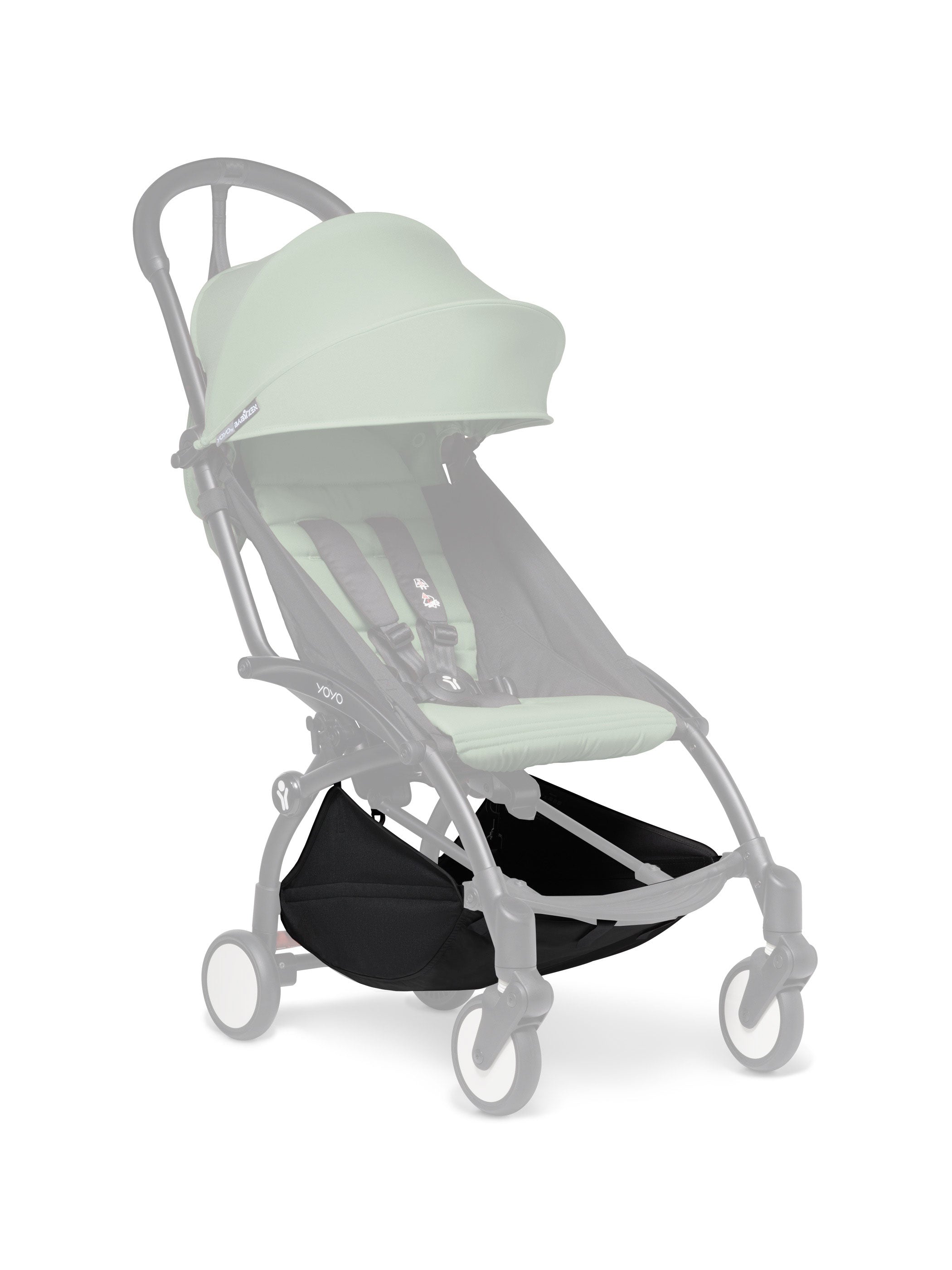 Babyzen YOYO Shopping Basket Swaddles Baby