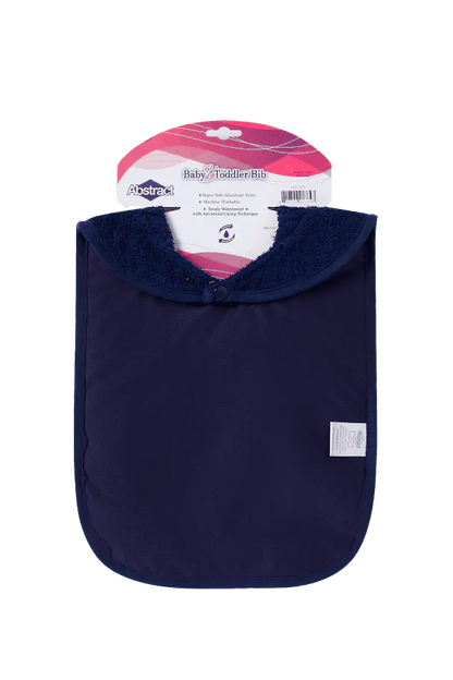 Abstract Waterproof Bib with Snaps