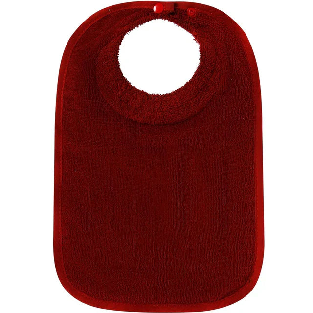Abstract Waterproof Bib with Snaps