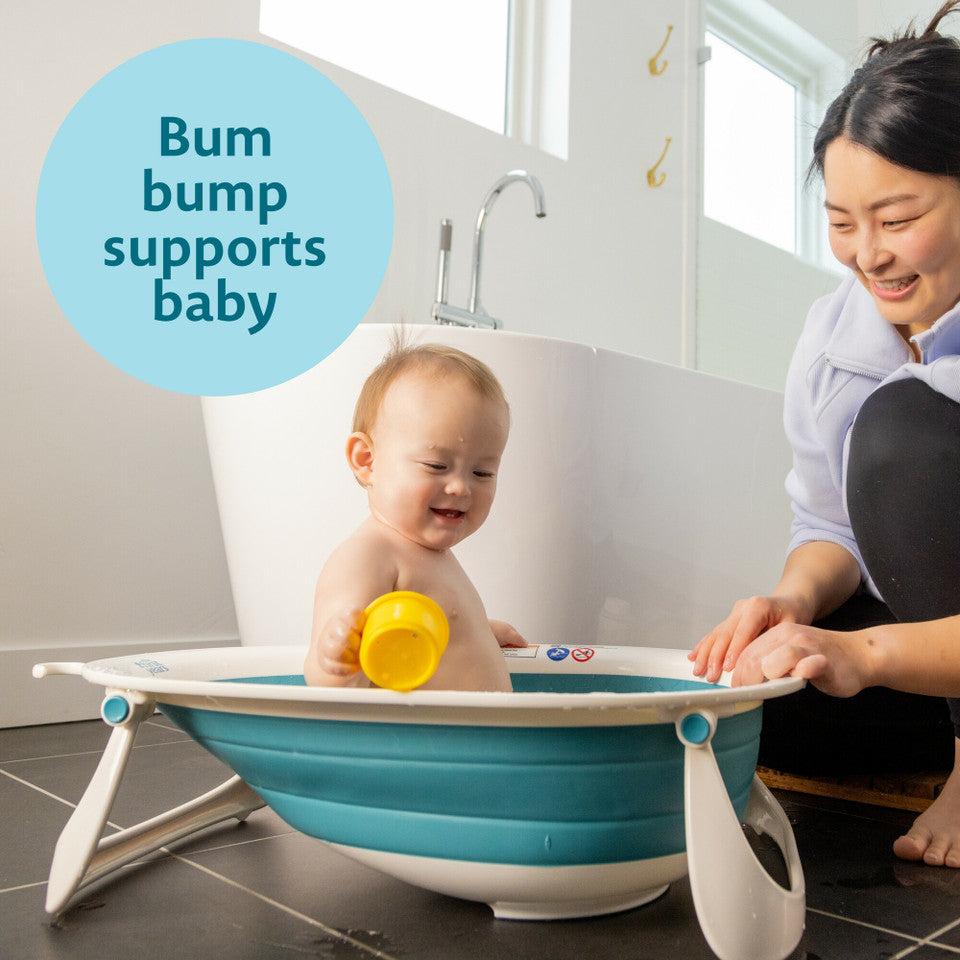 The First Years Sure Comfort Collapsible Baby Bathtub