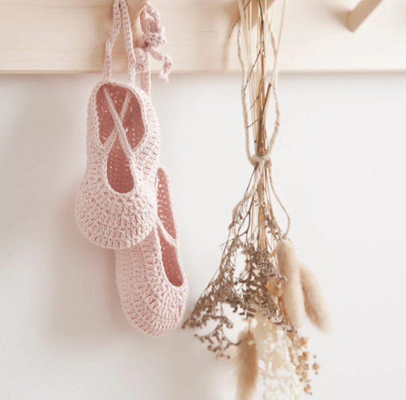 Elegant Baby Hand Crocheted Baby Booties