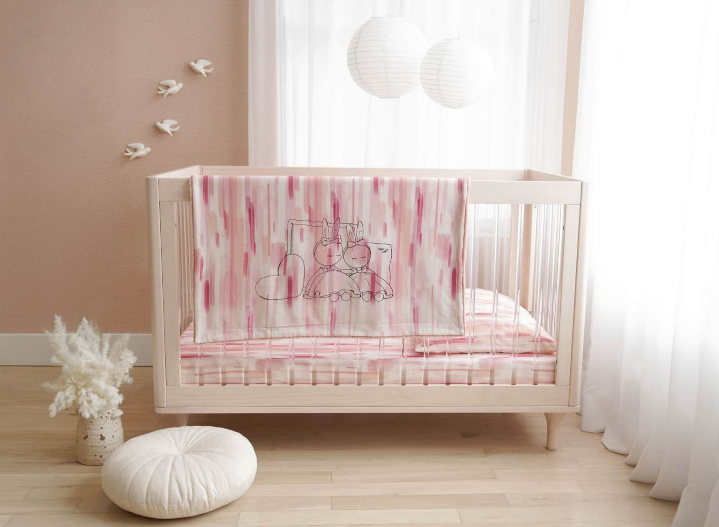 Hibernate 3 Piece Crib Linen Set (52"x 28")