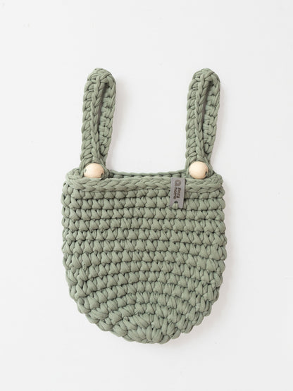 Anzy Home Hanging Basket Crib Pocket Organizer