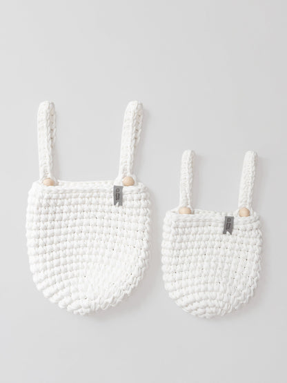 Anzy Home Hanging Basket Crib Pocket Organizer