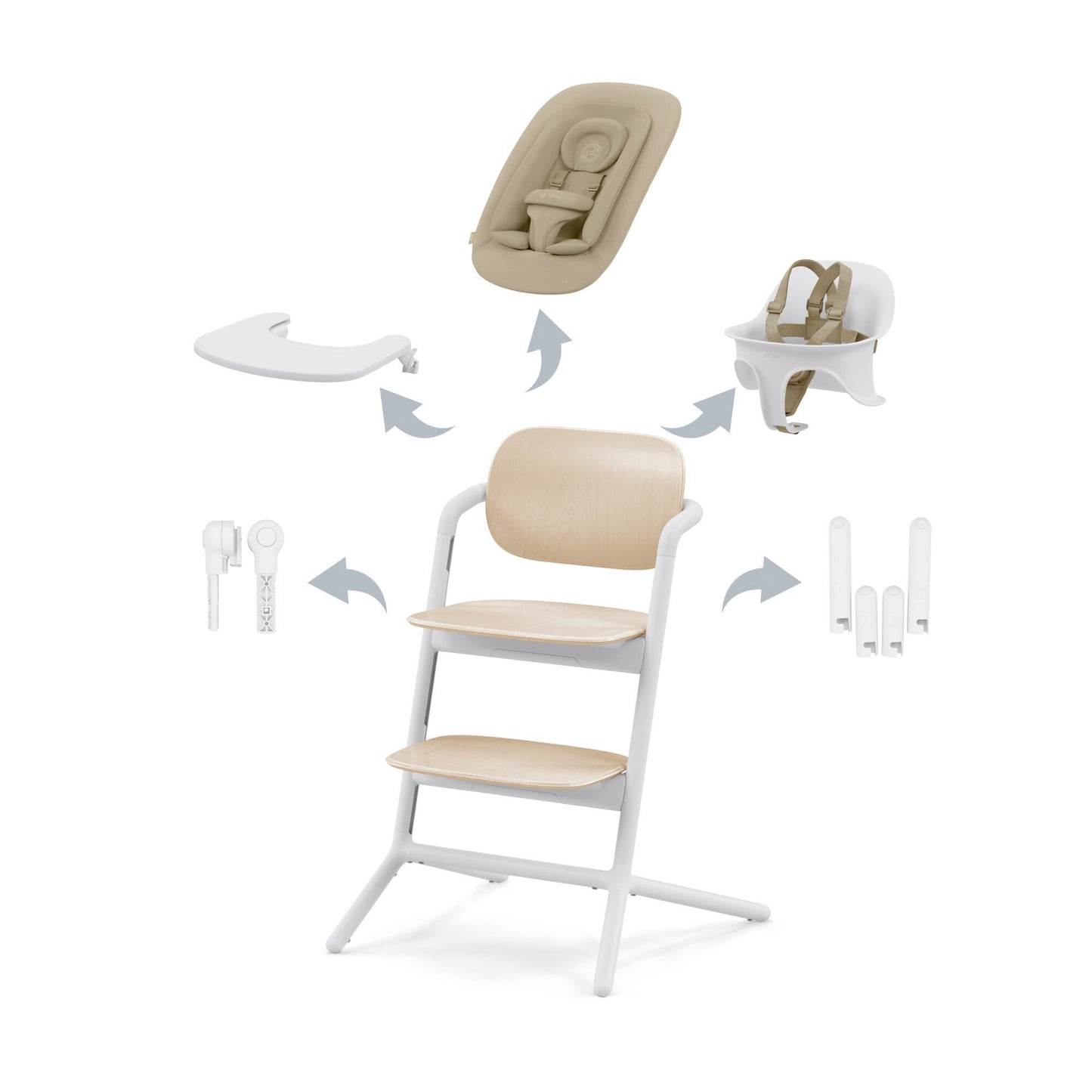 Cybex Lemo 3 High Chair 4-in-1 Set
