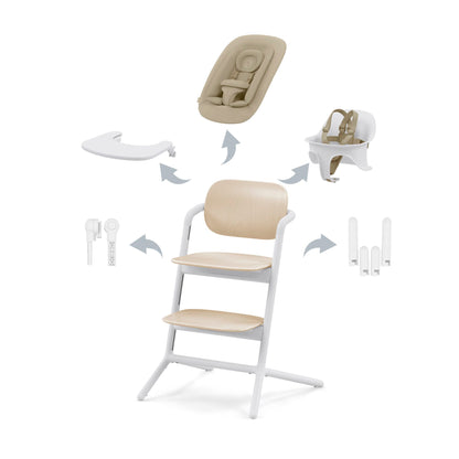Cybex Lemo 3 High Chair 4-in-1 Set