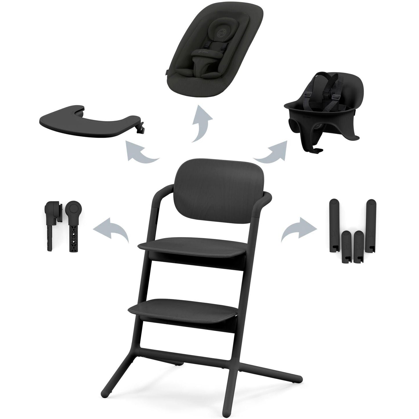Cybex Lemo 3 High Chair 4-in-1 Set