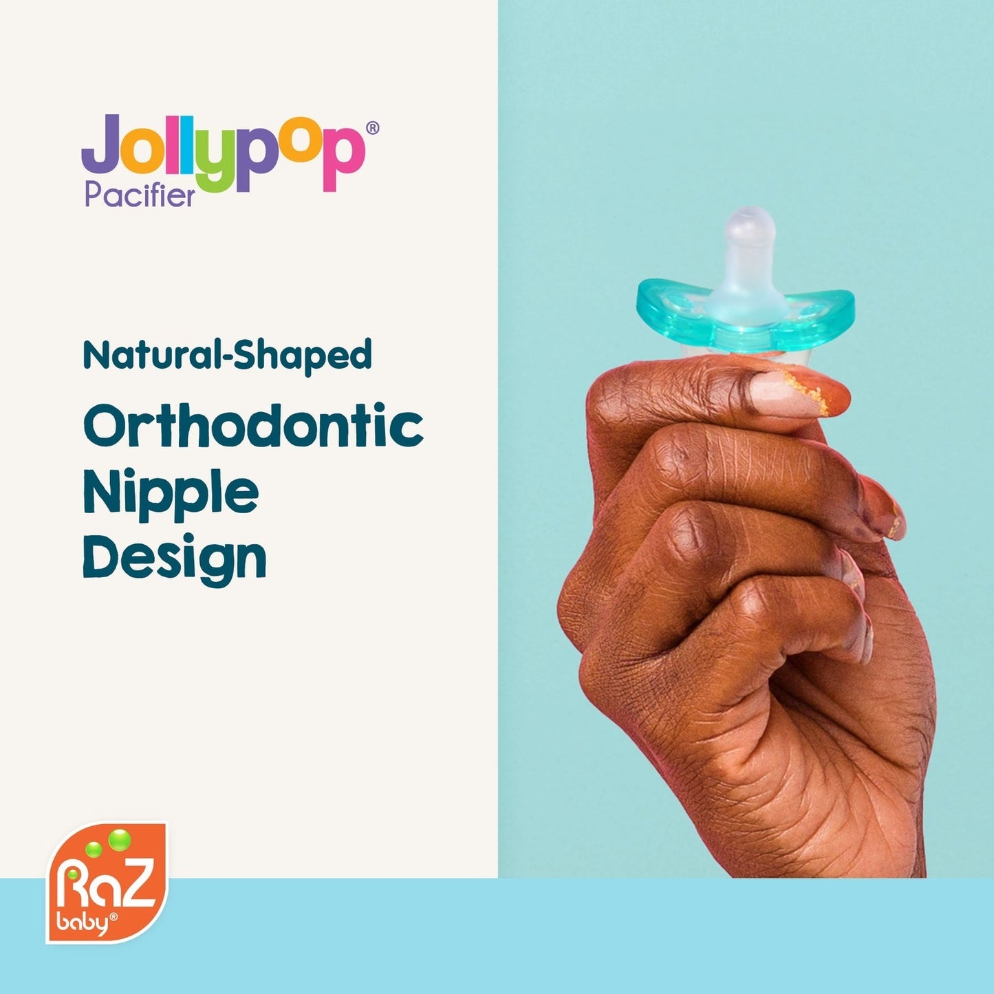 RaZbuddy JollyPop Pacifier Mario Monkey Paci/ Teether Holder