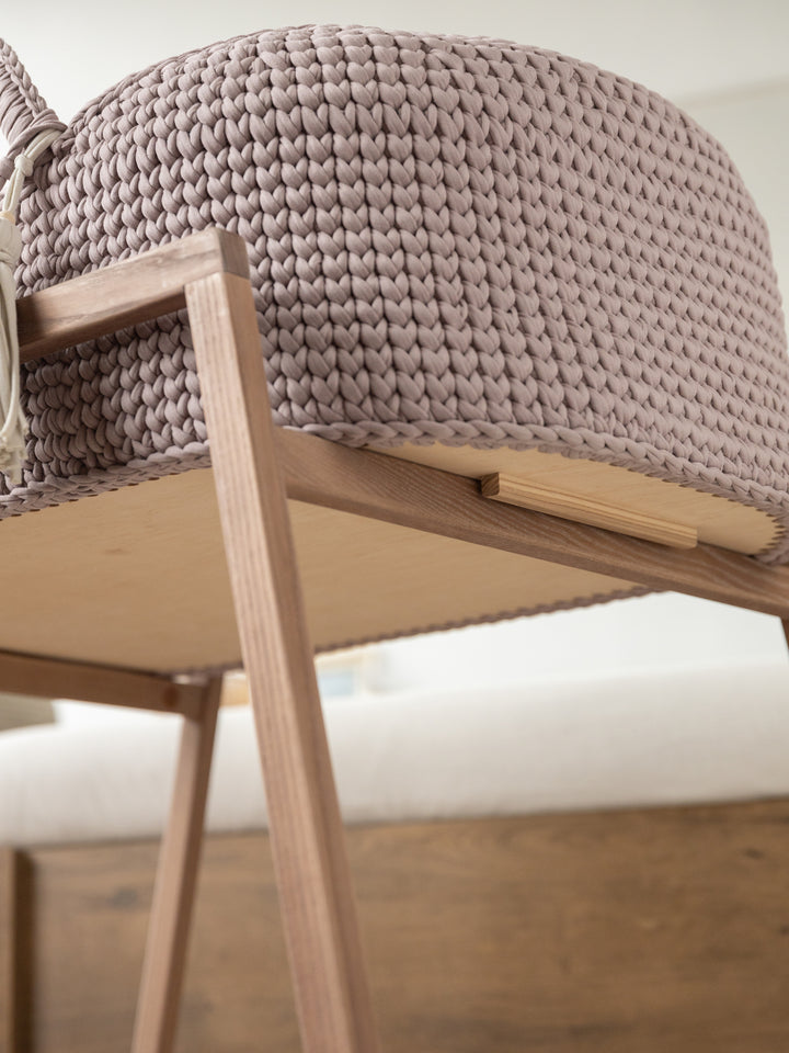Anzy Home Rocking Stand for Baby Moses Basket