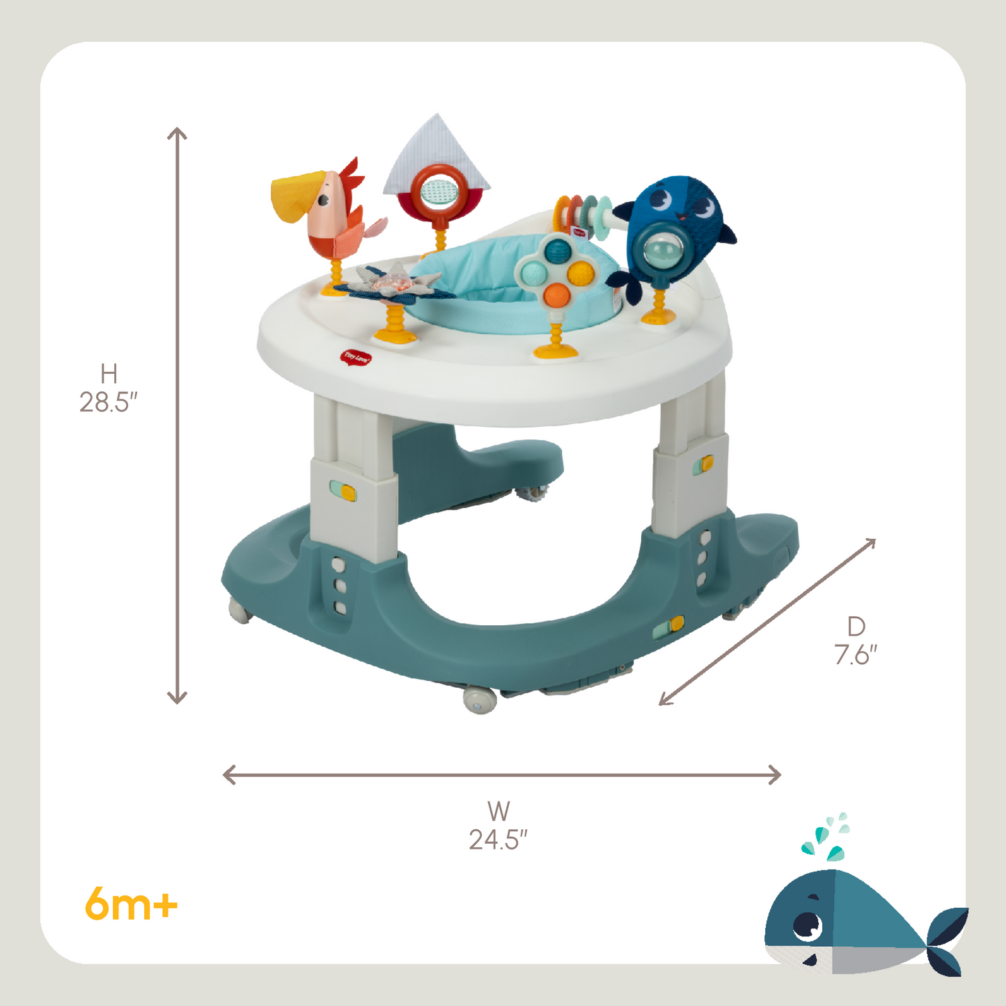 Tiny Love Tiny Mariner 4-in-1 Here I Grow Mobile Activity Center