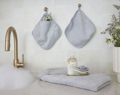 Ely's & Co. Cotton Terry Washcloth Set - 3 Pack