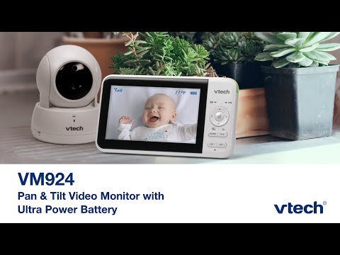 Vtech Digital Video Baby Monitor with Pan, Tilt and Zoom Camera, Infrared night vision