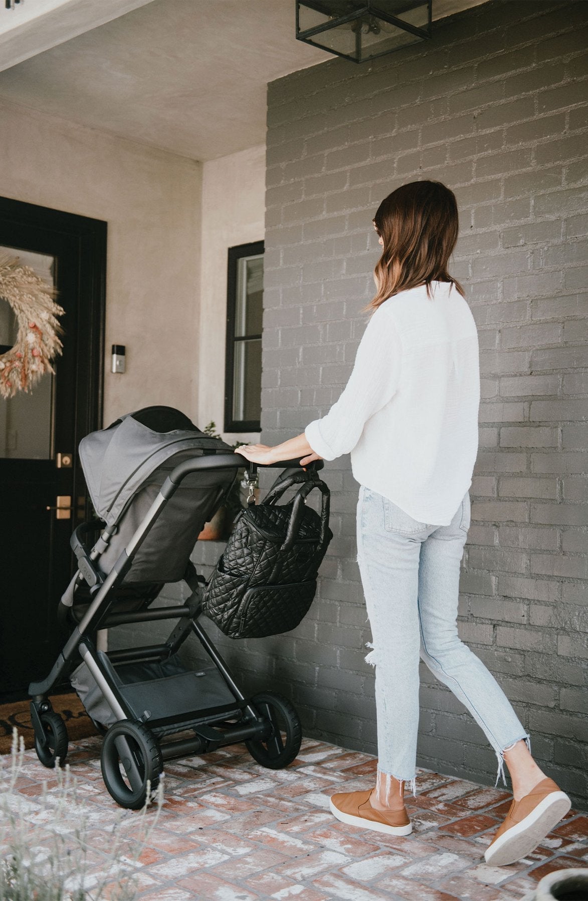 7 AM Quilted London Diaper Backpack
