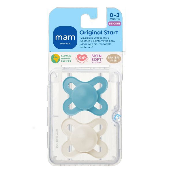 MAM Matte Pacifier | 2-Pack – Swaddles Baby