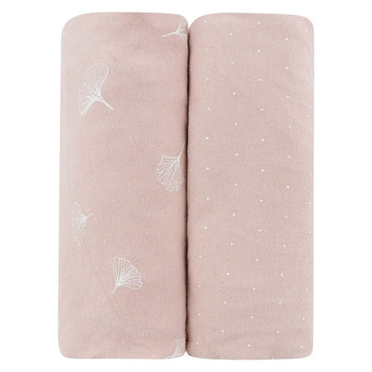 Ely's & Co. Cotton Crib Sheet - 2 Pack