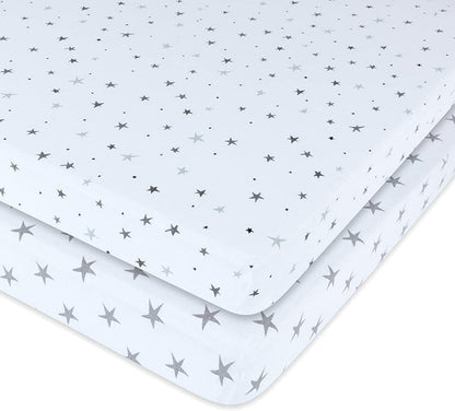 Ely's & Co. Waterproof Crib Sheet - 2 Pack