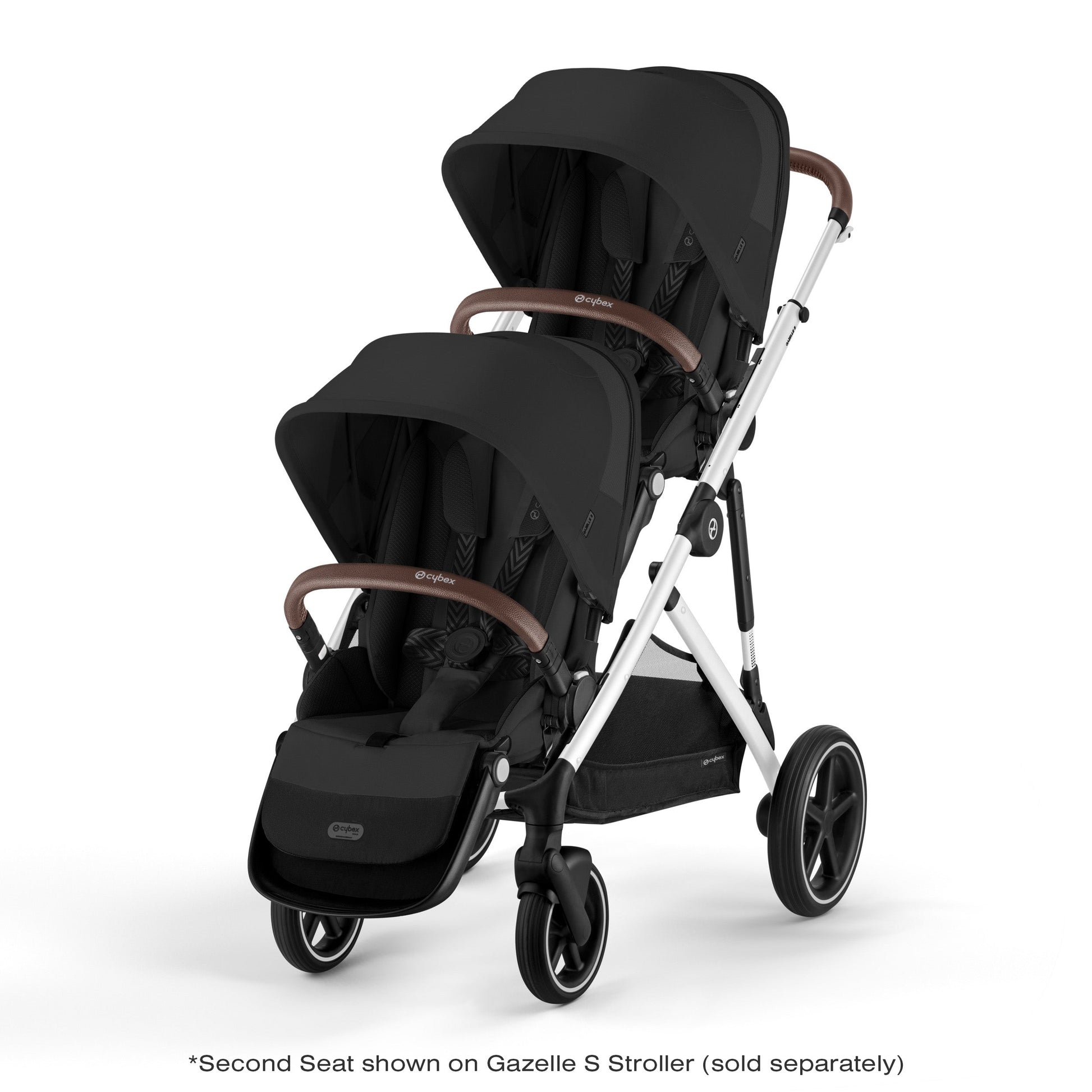gold cybex stroller Cybex Gazelle S Stroller (Black Frame