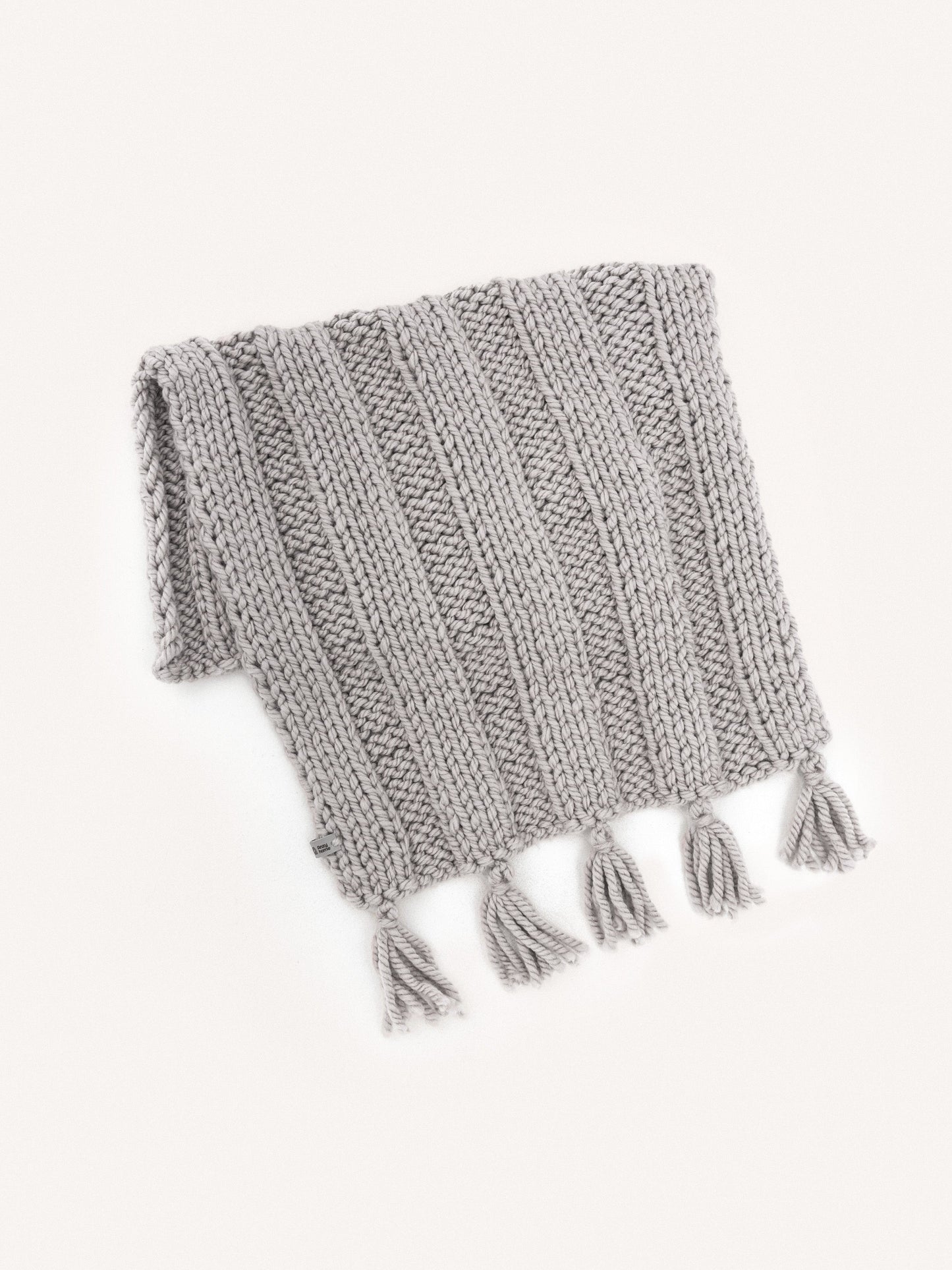 Anzy Home Boho Knitted Baby Blanket
