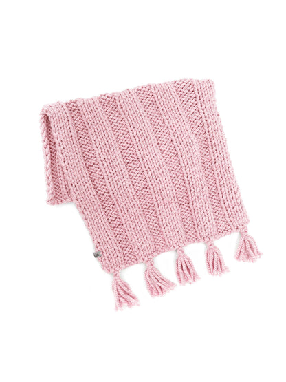 Anzy Home Boho Knitted Baby Blanket