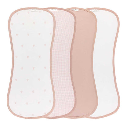 Ely's & Co. Jersey Absorbent Burp Cloths - 4 Pack