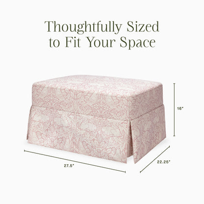 Morris & Co. x Namesake Crawford Gliding Ottoman