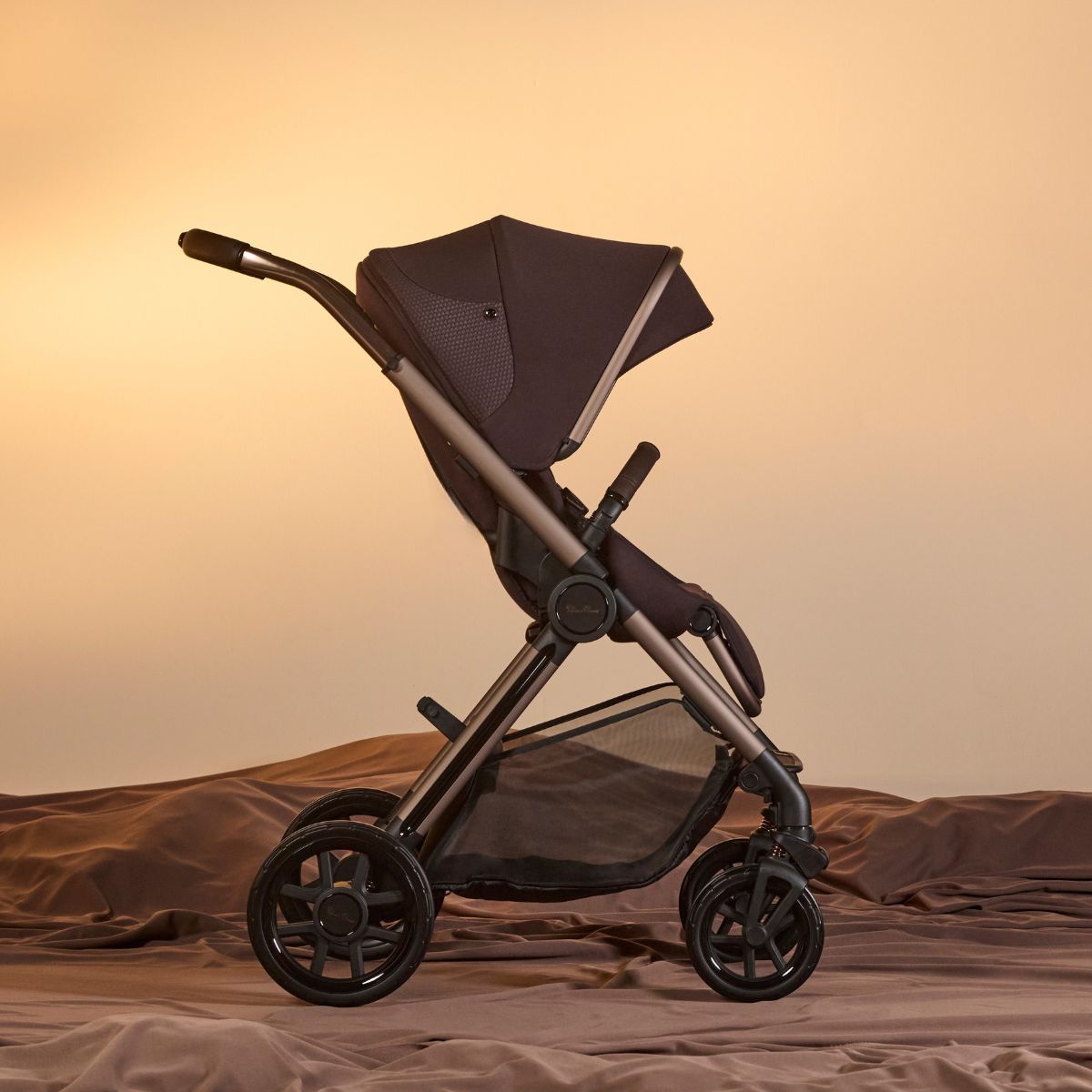 Silver Cross Reef 2 Stroller + Folding Bassinet