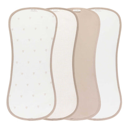Ely's & Co. Jersey Absorbent Burp Cloths - 4 Pack