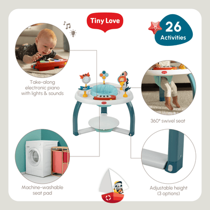 Tiny Love Tiny Mariner 5-in-1 Here I Grow Stationary Activity Center