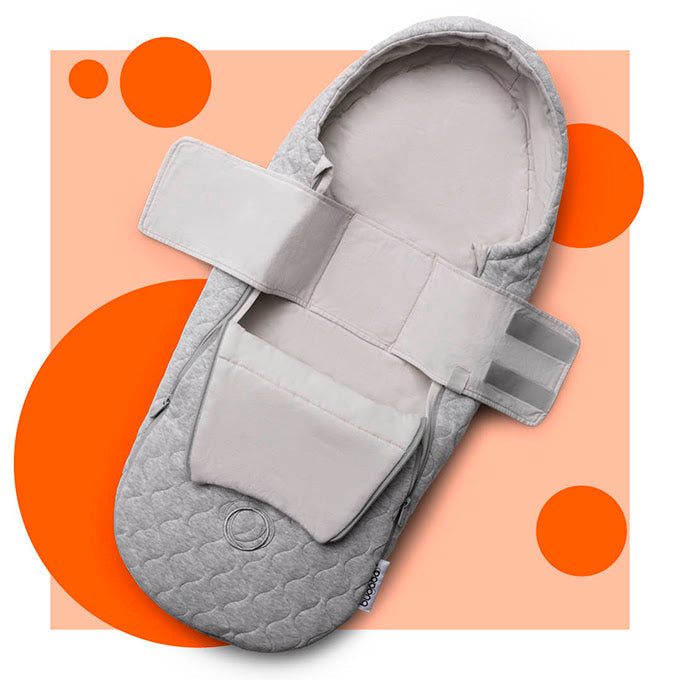 bugaboo newborn inlay Bugaboo Newborn Inlay (Light Grey Melange)