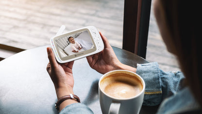 Motorola Nursery VM85 Connect 5.0” Wi-Fi Video Baby Monitor with Mood Light
