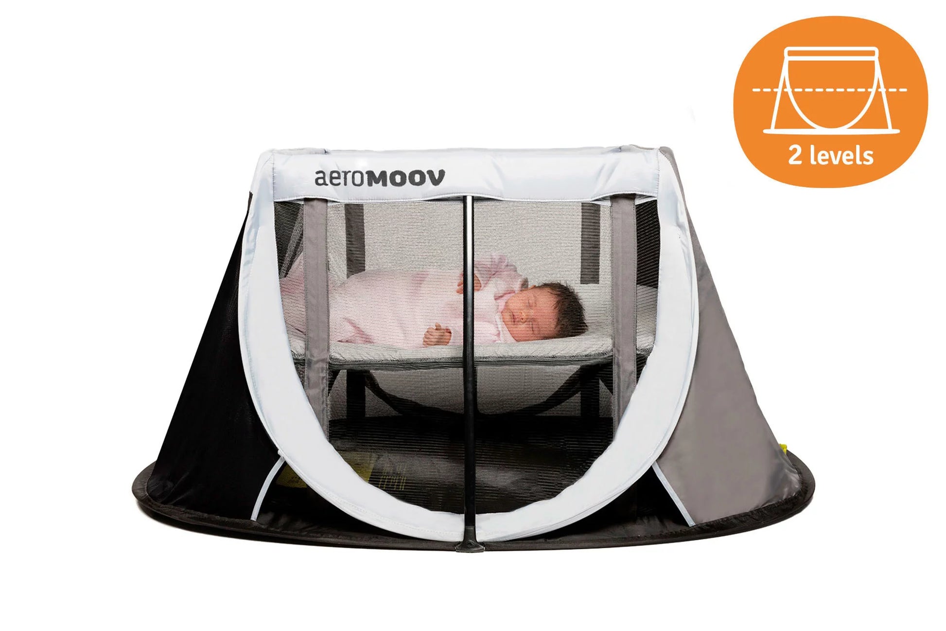 AeroMoov Instant Travel Cot – Swaddles Baby