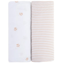 Load image into Gallery viewer, Ely&#39;s &amp; Co. Cotton Crib Sheet - 2 Pack
