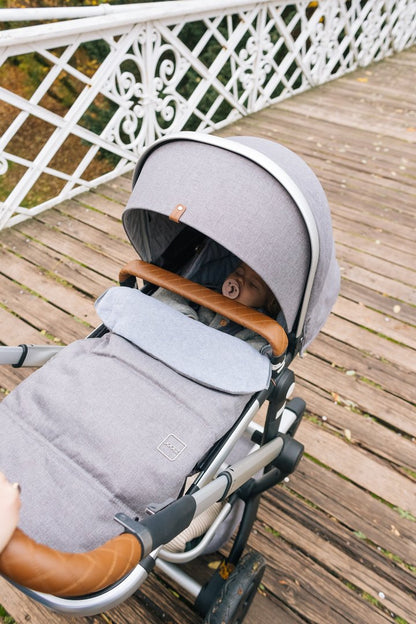 joolz footmuff gris Joolz Footmuff – Swaddles Baby