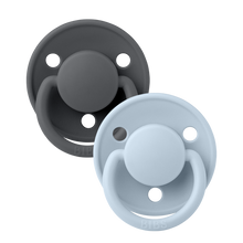 Load image into Gallery viewer, BIBS Pacifier De Lux Silicone - 2 Pack
