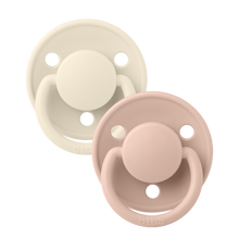 Load image into Gallery viewer, BIBS Pacifier De Lux Silicone - 2 Pack
